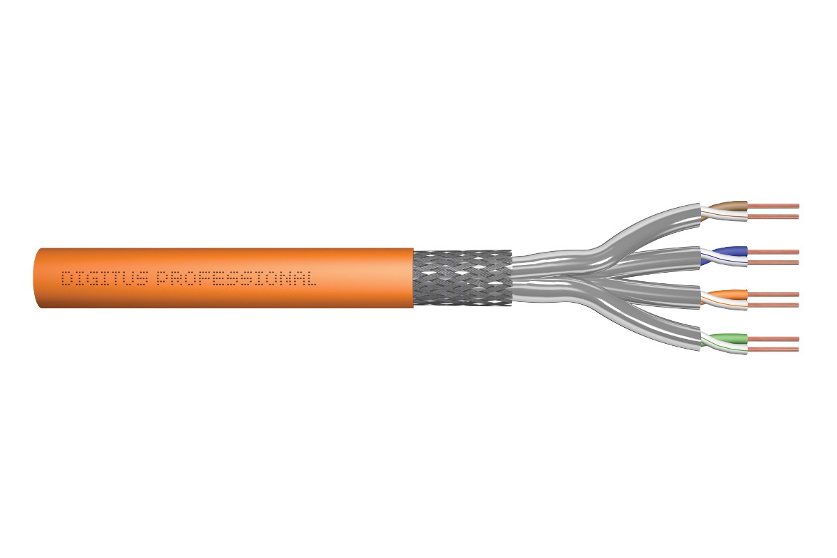 Maitinimo laidas assmann dk-1743-vh-1, 100 m