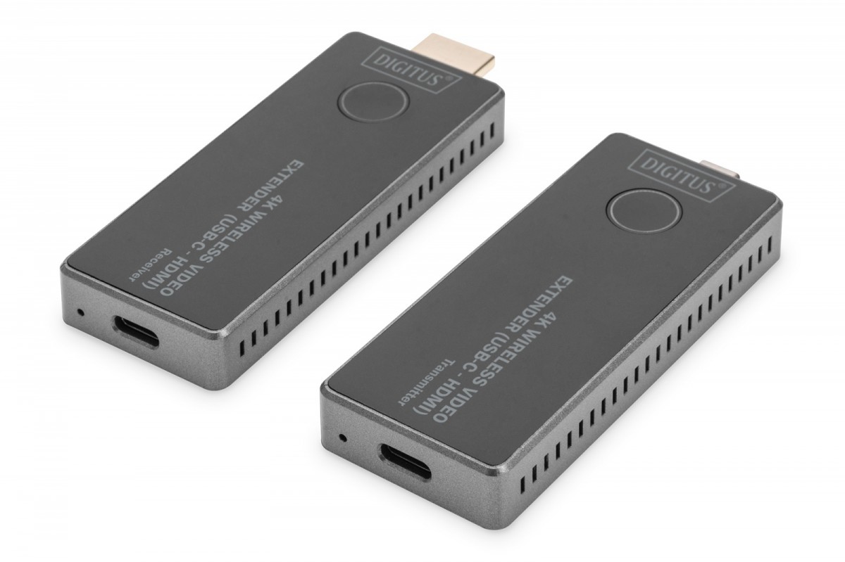 Assman elektroninis digitus 4k bevielis av ilgintuvo rinkinys 30m