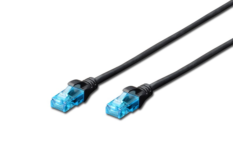 Tinklo laidas digitus dk1512005/bl, rj45, 0.5 m
