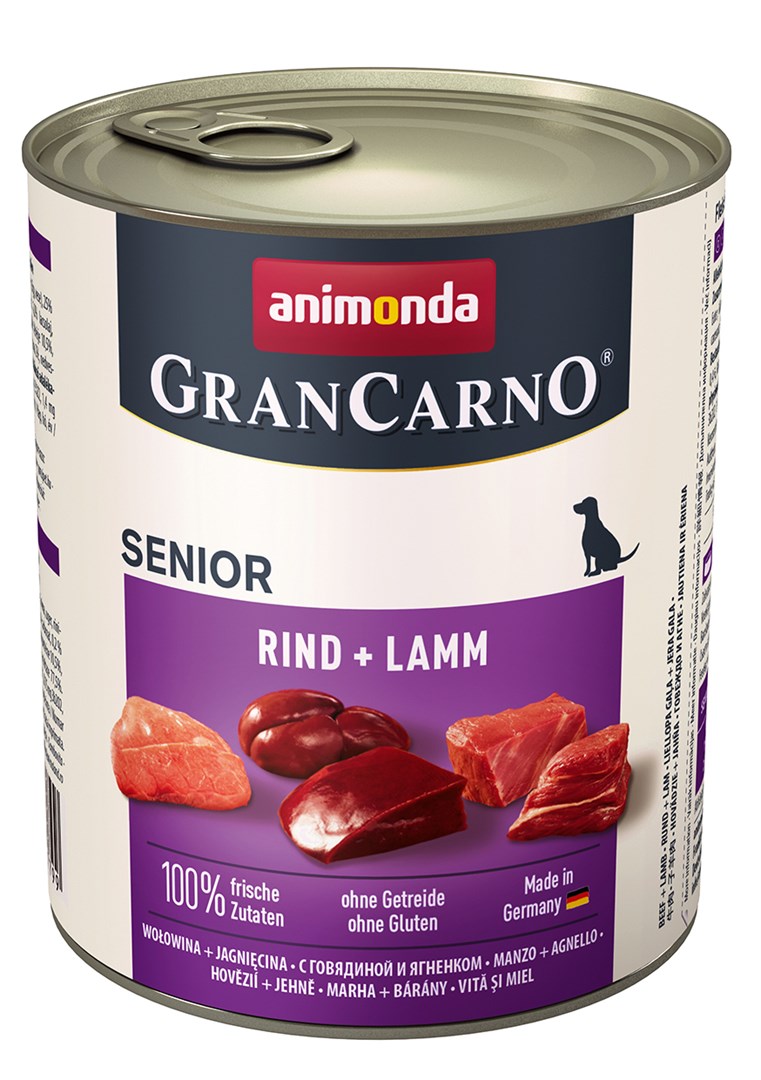 Animonda grancarno konservai su jautiena, veršiena ir ėriena, 800 g