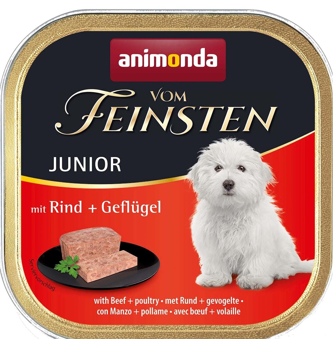 Animonda Vom Feinsten Su Jautiena Ir Paukštiena, 150G