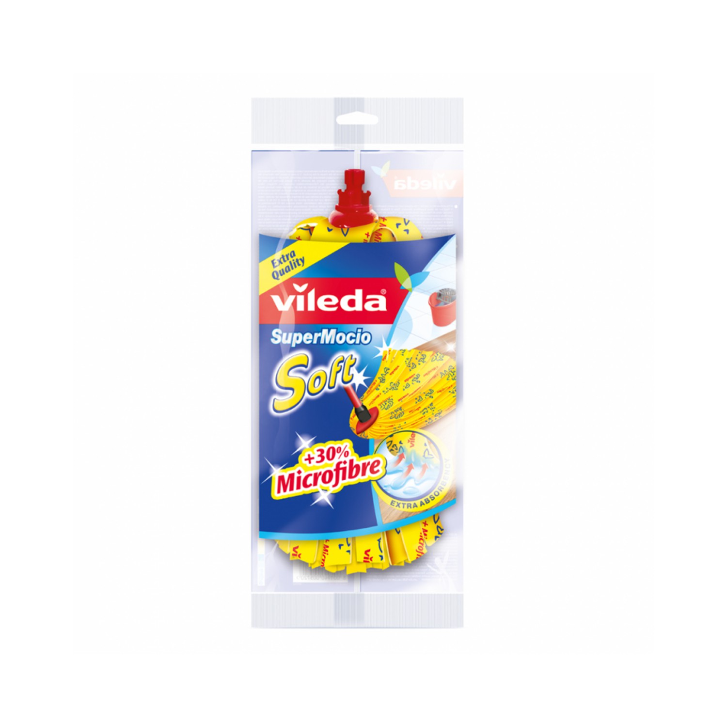 Kutuota šluota vileda super mocio soft