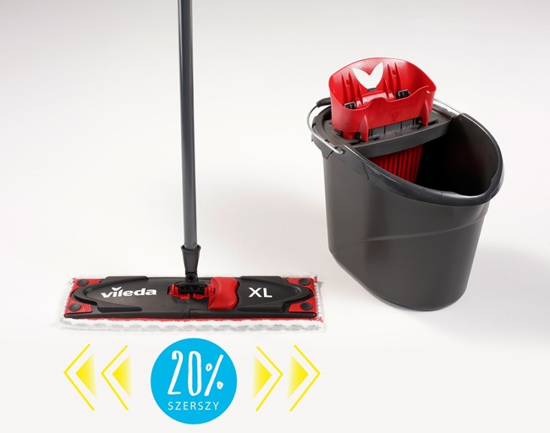 Vileda grindų valymo rinkinys Ultramax BOX XL, 2 dalių