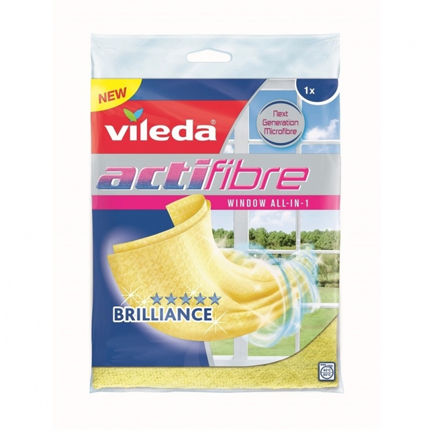 Vileda langų šluostė Actifibre