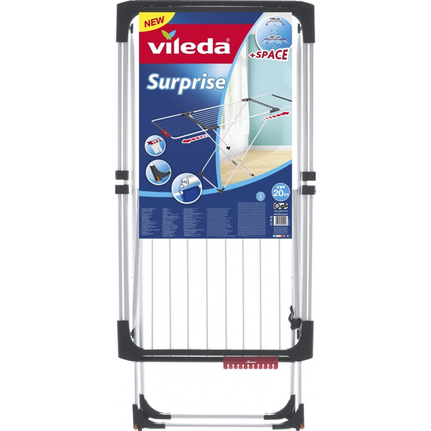 Vileda drabužių džiovyklė Surprise
