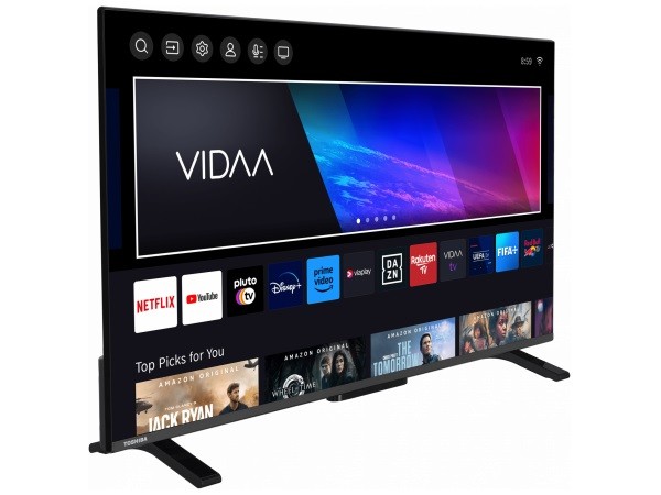 32 colių išmanusis televizorius toshiba