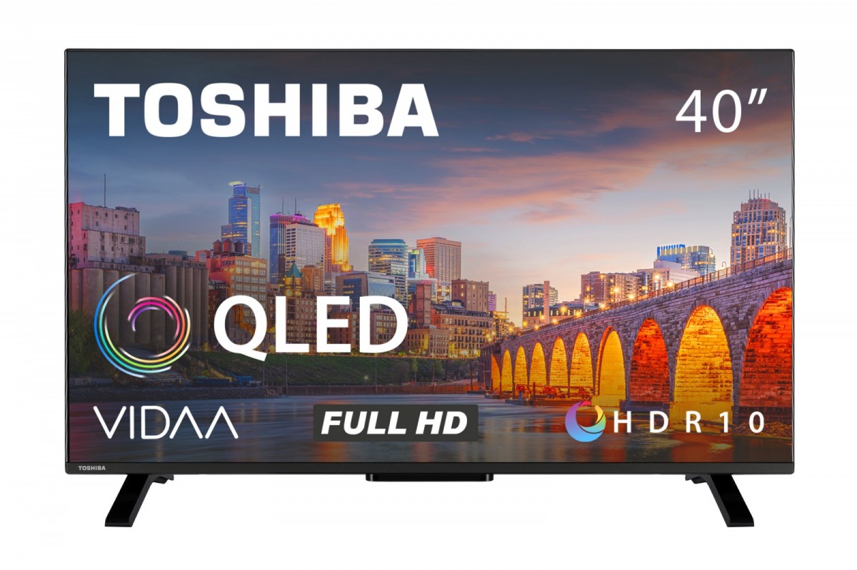 Toshiba qled 40 colių televizorius su full hd ir dts