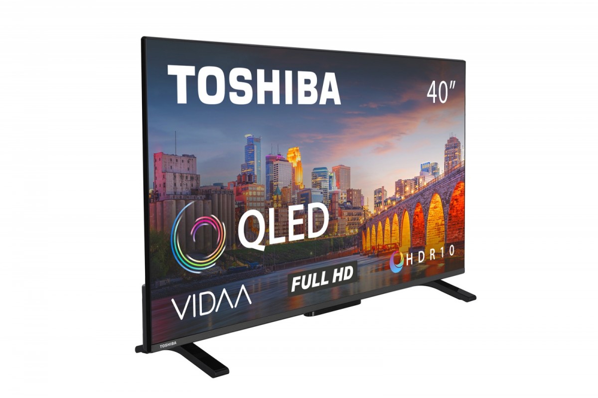 Toshiba qled 40 colių televizorius su full hd ir dts