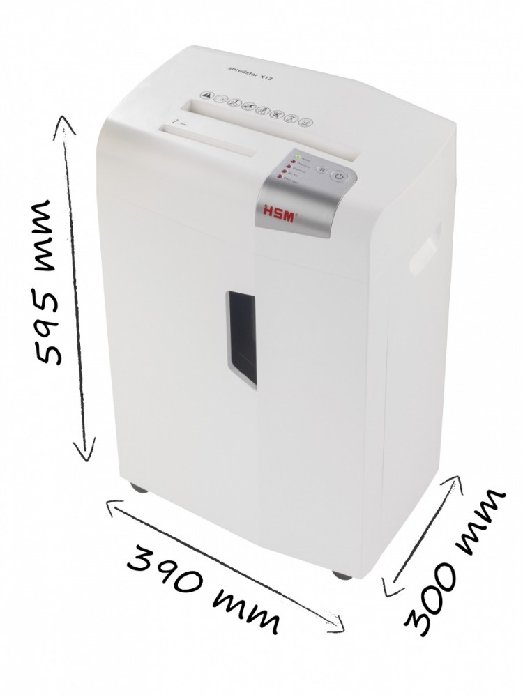 Popieriaus smulkintuvas hsm x13