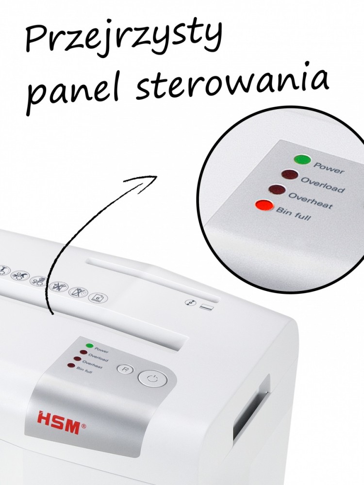 Popieriaus smulkintuvas hsm x6pro