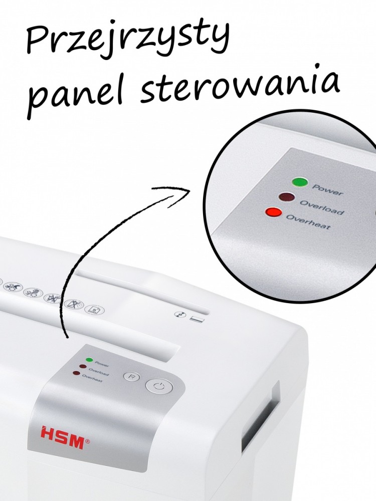 Popieriaus smulkintuvas hsm x5
