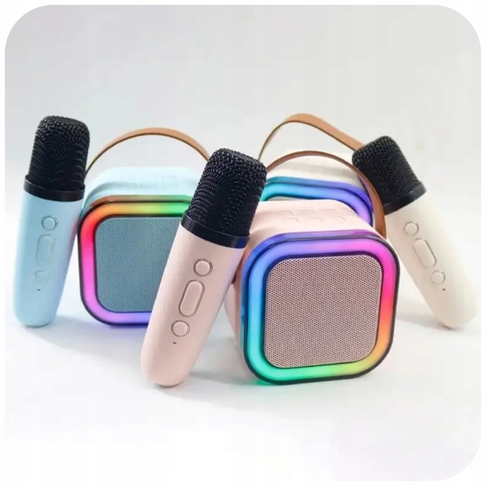 2vnt., mikrofonų + bluetooth garsiakalbis