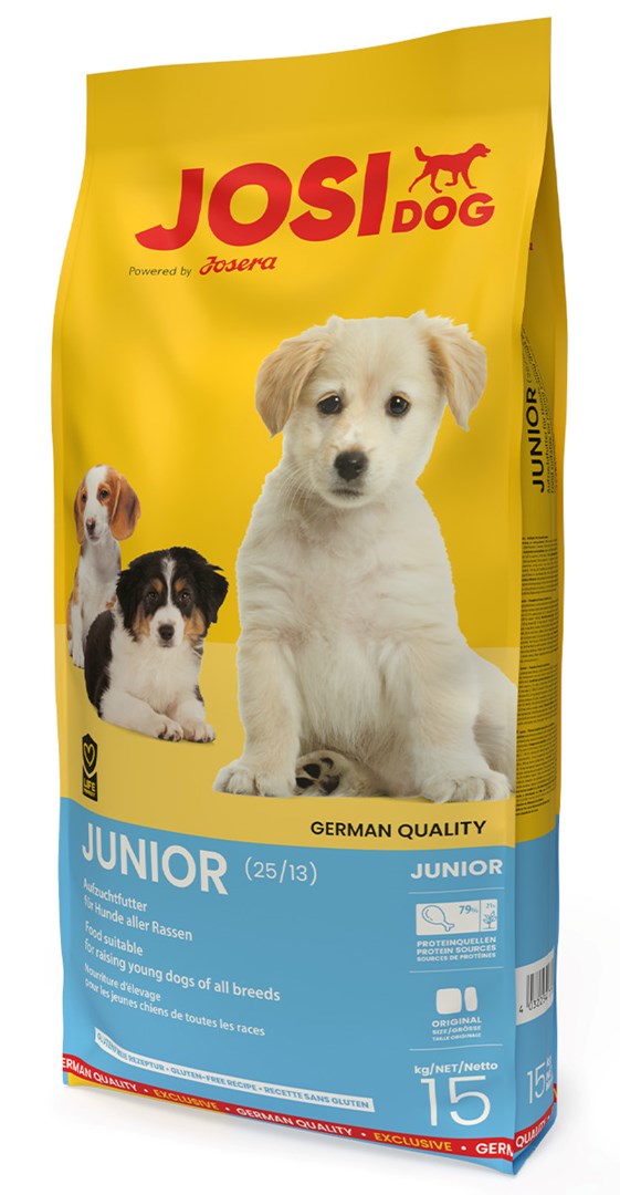 Josera josidog junior jauniems visų veislių šuniukams, 15 kg