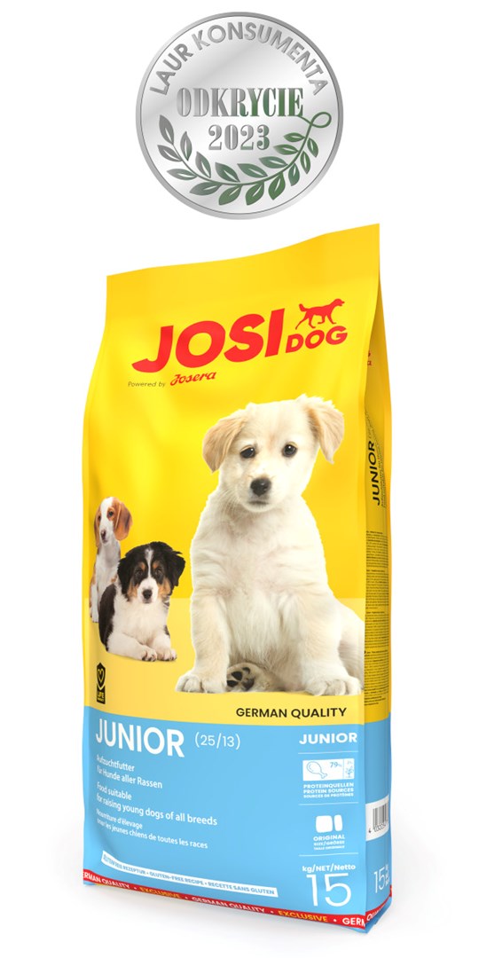 Josera josidog junior jauniems visų veislių šuniukams, 15 kg