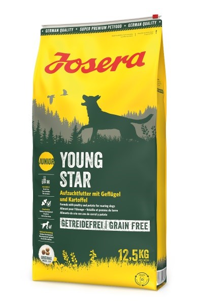 Josera dog youngstar grainfree šuniukams, 12,5 kg