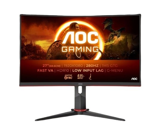 Monitorius aoc c27g2z3/bk, 27