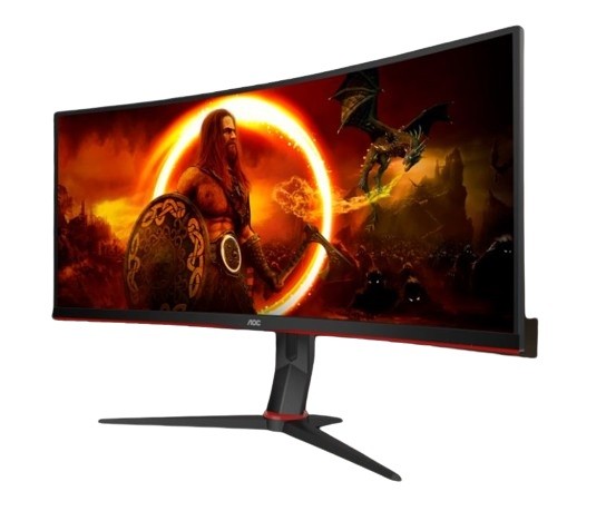 Monitorius aoc cu34g2xp/bk 34inch 3440x1440 va, 34