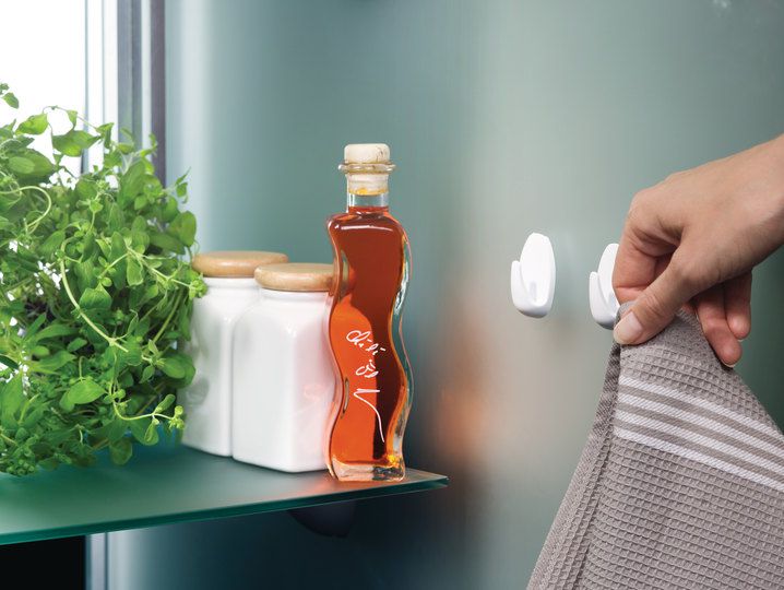 Tesa kabliukai powerstrips small ovale balti 3 vnt.