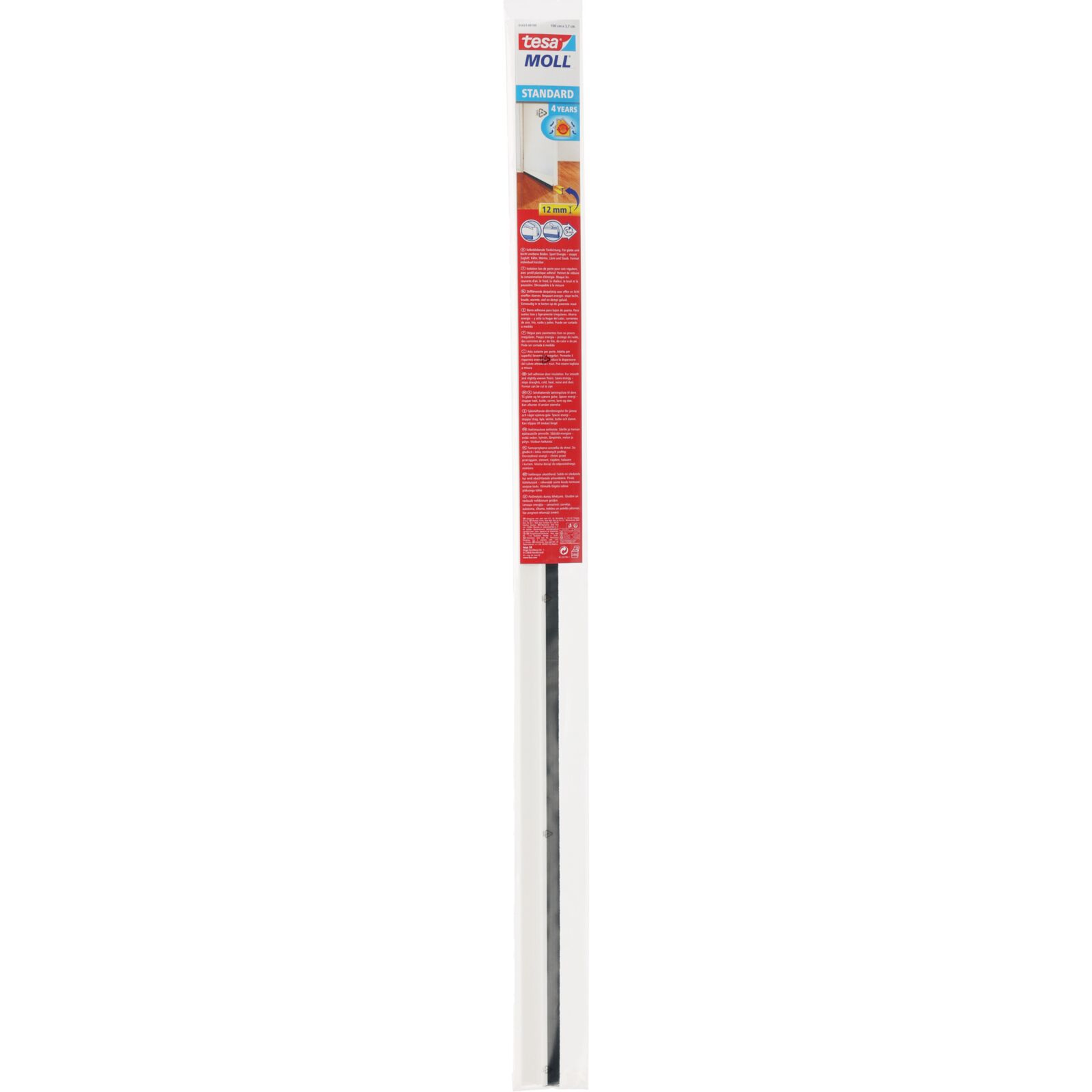 Juodraščio pašalinimas tesa 37 mm x 1 m balta