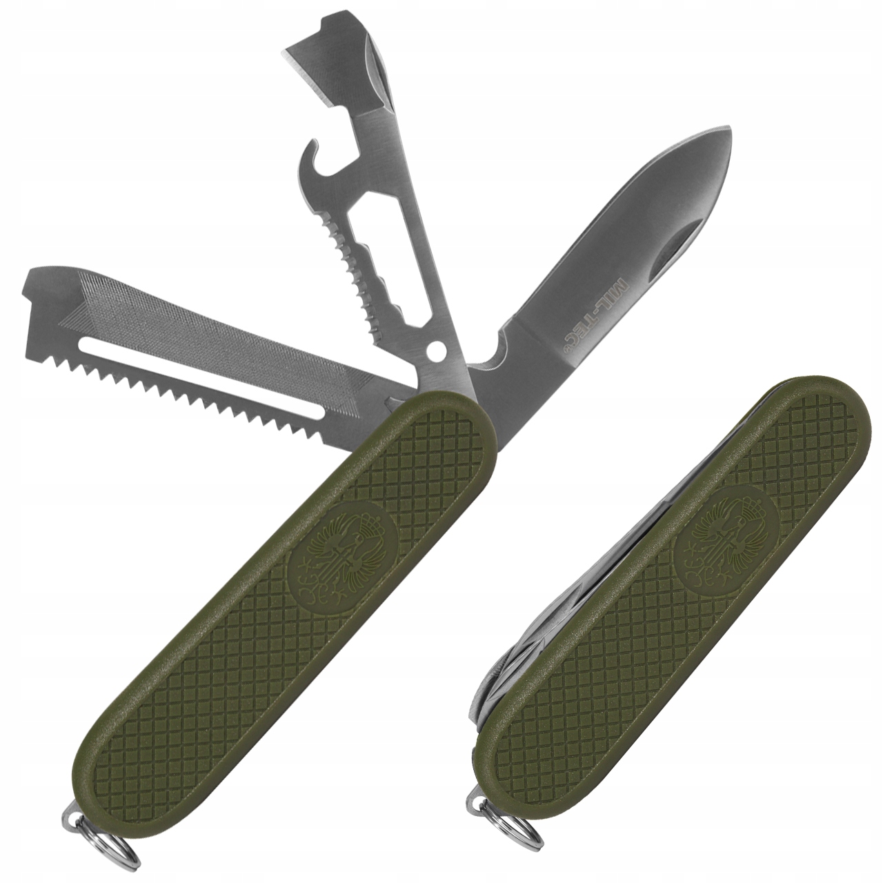 Ispanijos ginkluotųjų pajėgų kišeninis peiliukas Mil- Tec Old Style, Olive