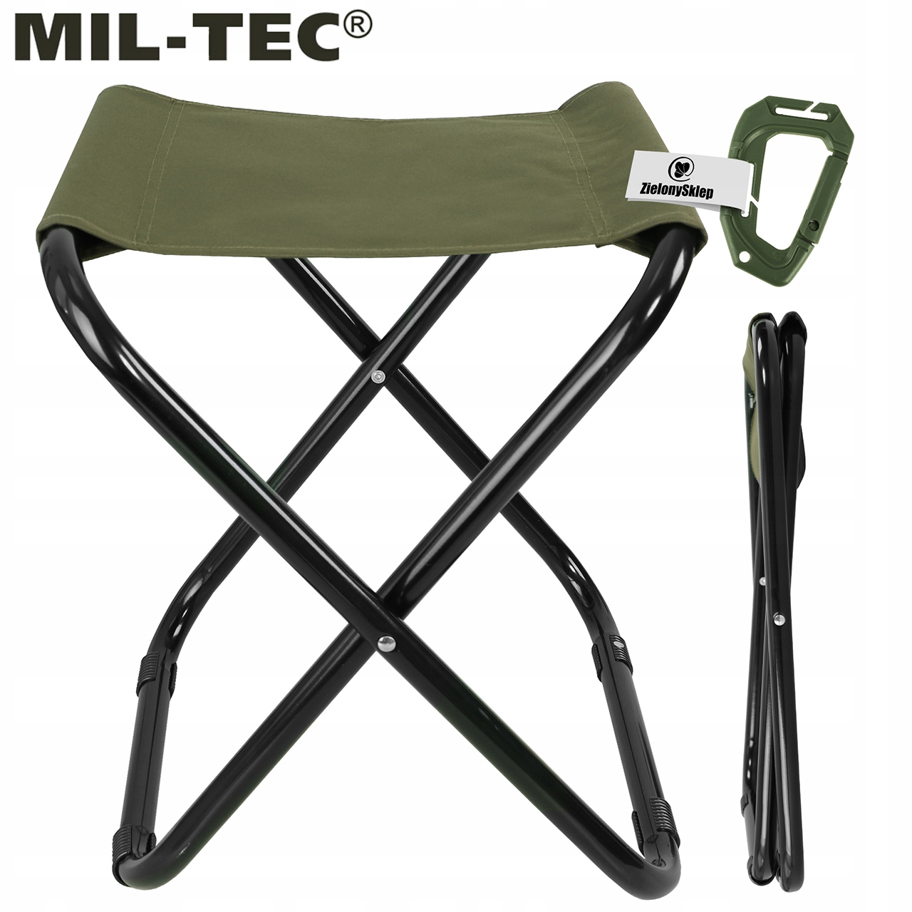 Stovyklavimo kėdė Mil-Tec