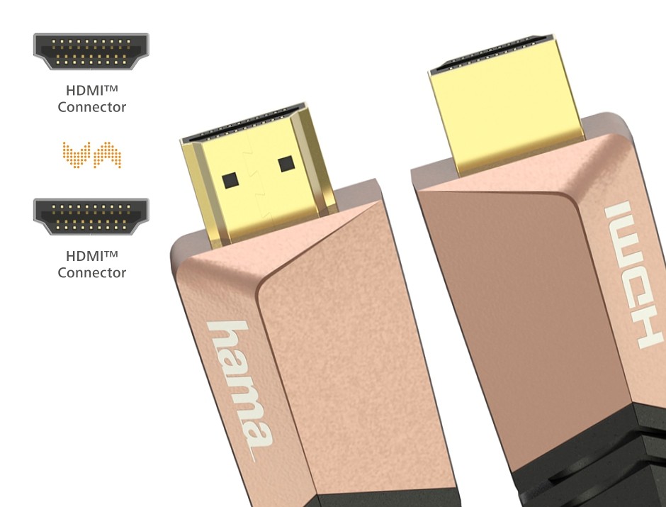 Hdmi laidas laidas hama 002050250000