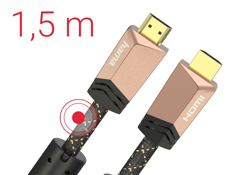 Hdmi laidas laidas hama 002050250000