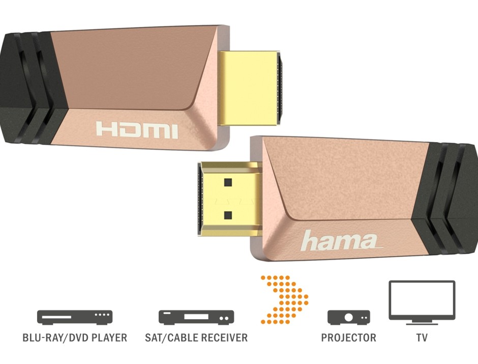 Hdmi laidas laidas hama 002050250000