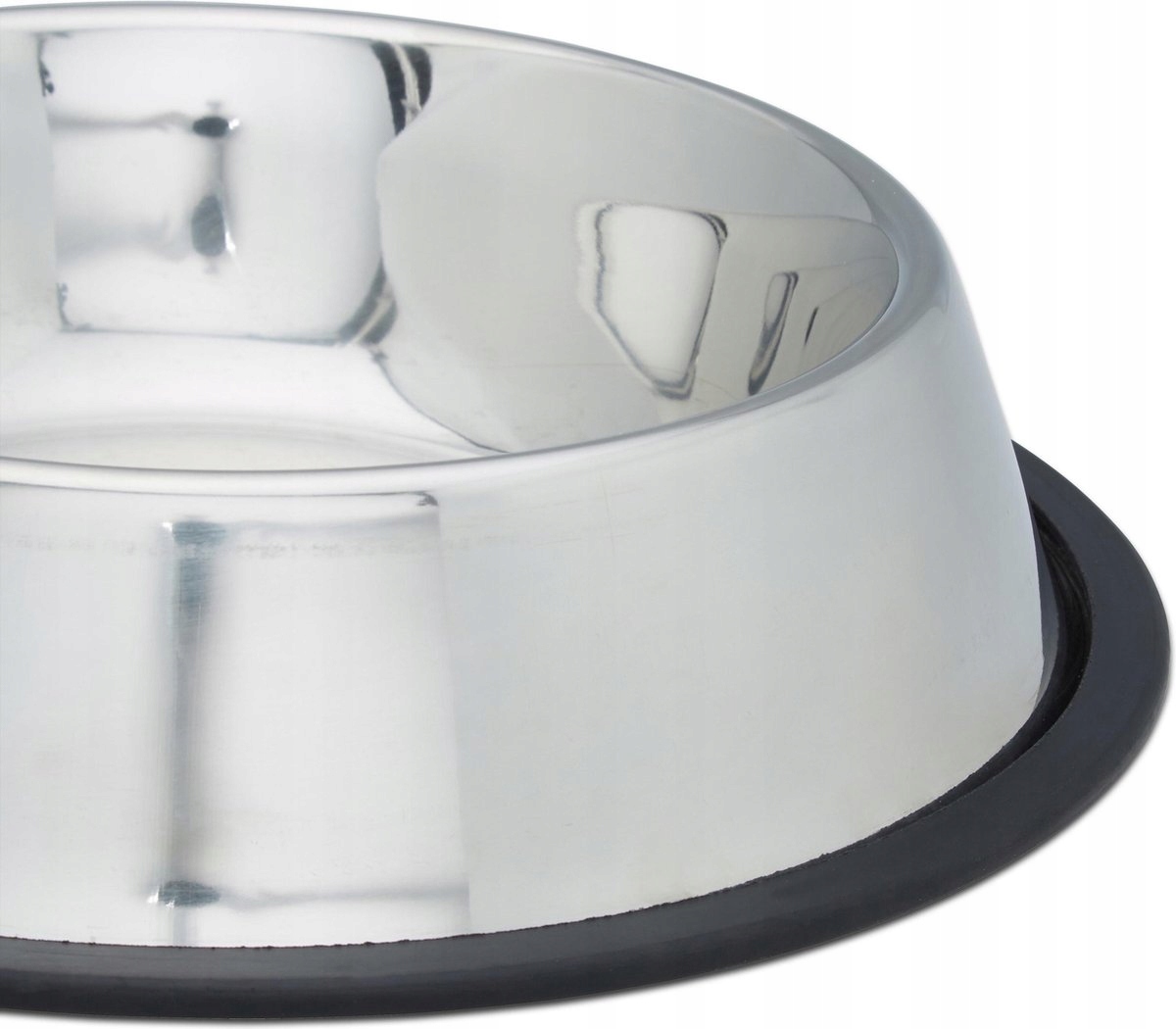 2x metalinis šunų dubuo ne -slip maistui ir vandeniui, dideliam augintiniui  1,25 l