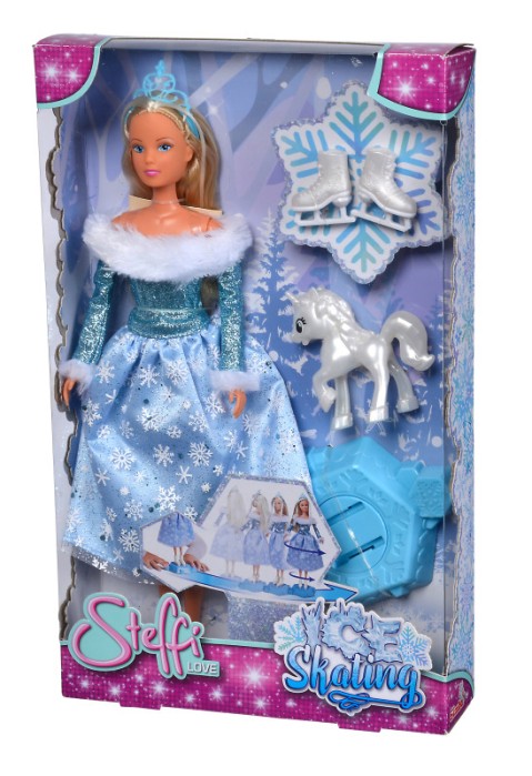 Lėlių princesių rinkinys su vienaragiu steffi love ir priedais simba