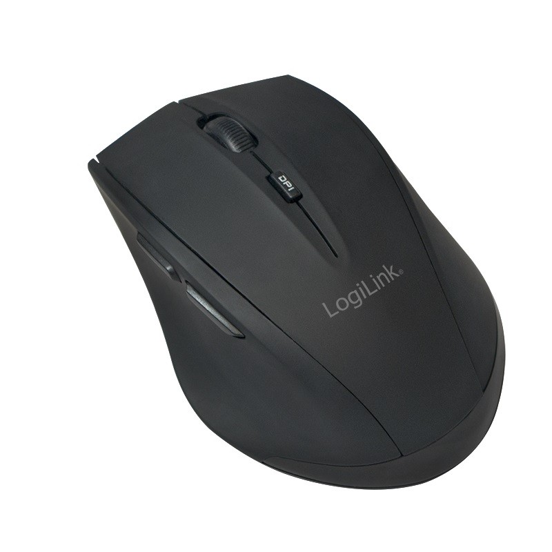 Belaidė pelė logilink id0032, juoda