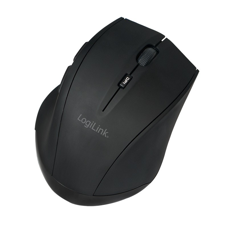 Belaidė pelė logilink id0032, juoda