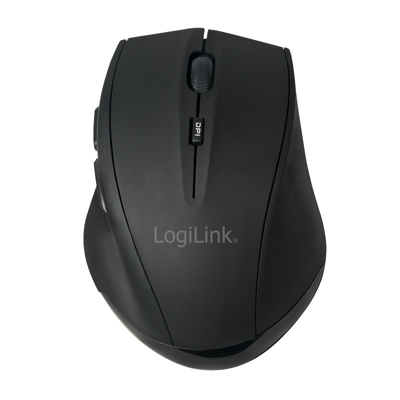 Belaidė pelė logilink id0032, juoda
