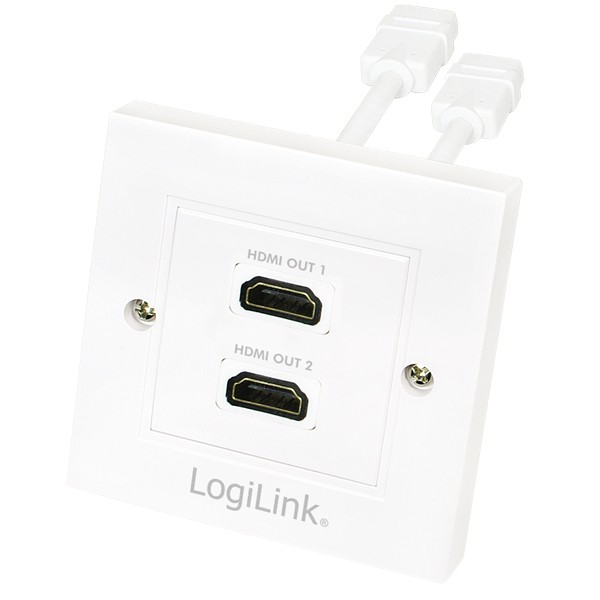 Logilink - gniazdo 2xhdmi