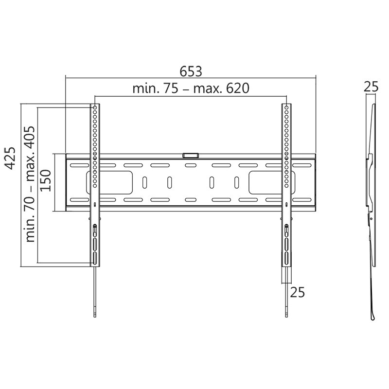 Tv laikiklis logilink bp0017 37-70”