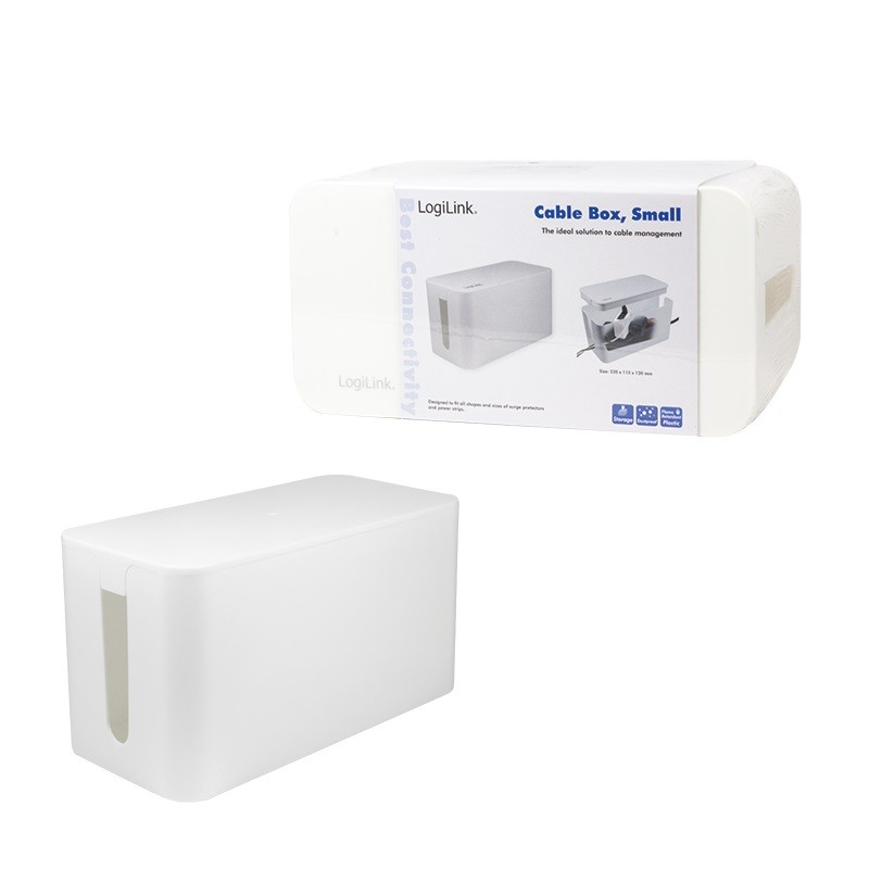 Priedas logilink kabelių dėžutė kab0061, 235x115x120 mm