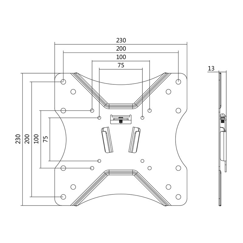 Tv laikiklis logilink bp0004 23-42”