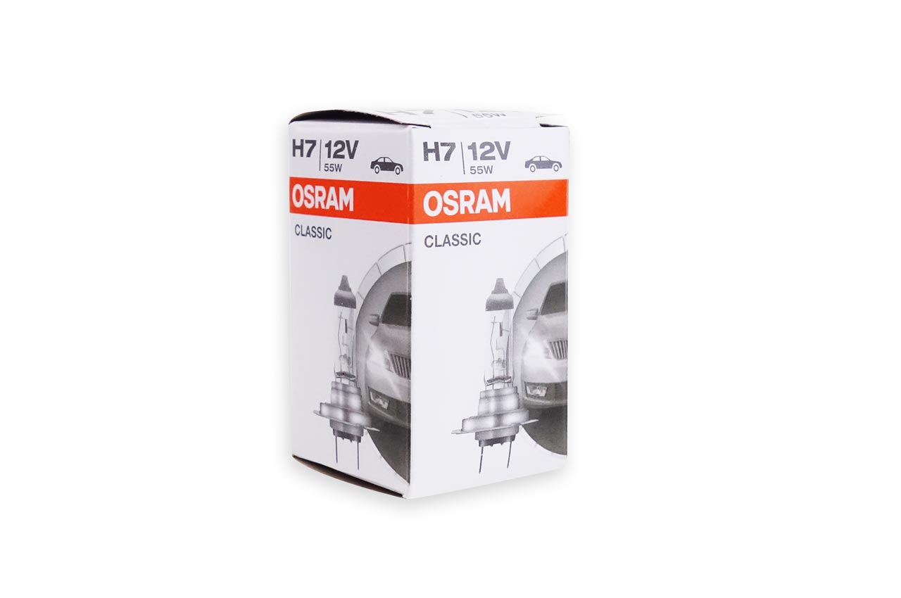 Automobilinė halogeninė lemputė Osram Classic H7, 1 vnt.