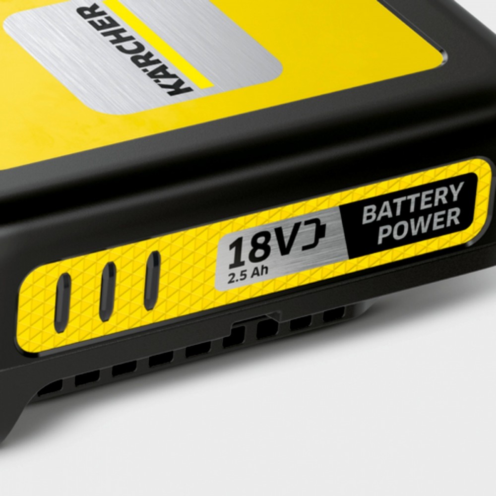 Akumuliatorius Karcher Power 18 V; 2,5 Ah + greito krovimo pakrovėjas Power