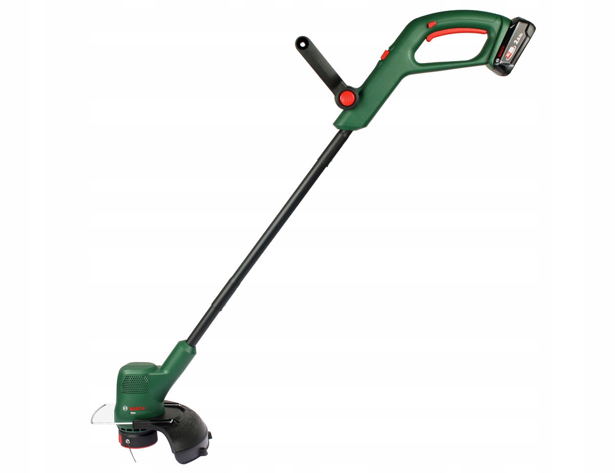 Akumuliatorinis trimeris Bosch Easy GrassCut 18V, su akumuliatoriais 2x2Ah