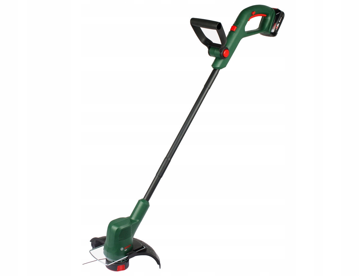 Akumuliatorinis trimeris Bosch Easy GrassCut 18V, su akumuliatoriais 2x2Ah