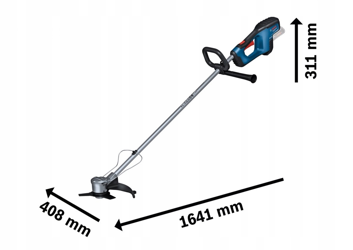 Akumuliatorinė žoliapjovė Bosch GFR 18V-23 PRO, Solo 06008D1000, be akumuliatoriaus ir įkroviklio