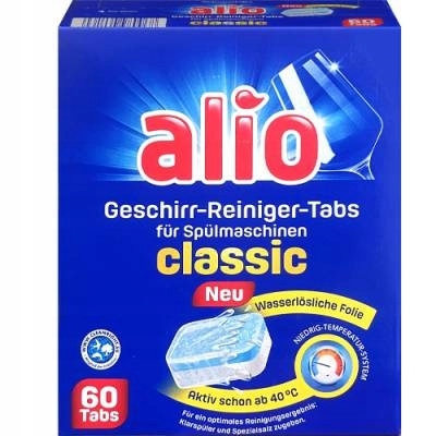 Alio classic indaplovės kapsulės, 60 vnt