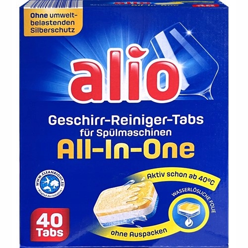 Alio all in one indaplovės kapsulės, 40 vnt