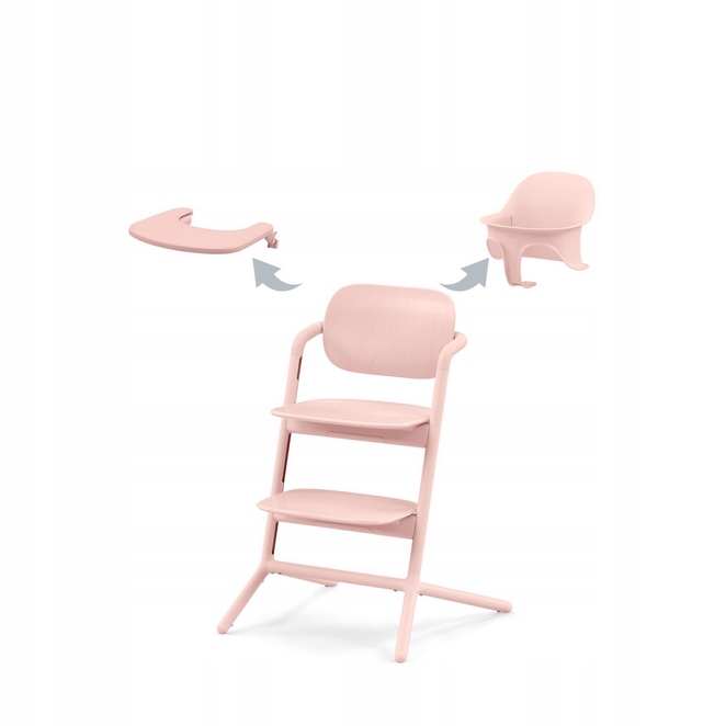 Cybex daugiafunkcinė maitinimo kėdutė Lemo 3in1 Set, pearl pink