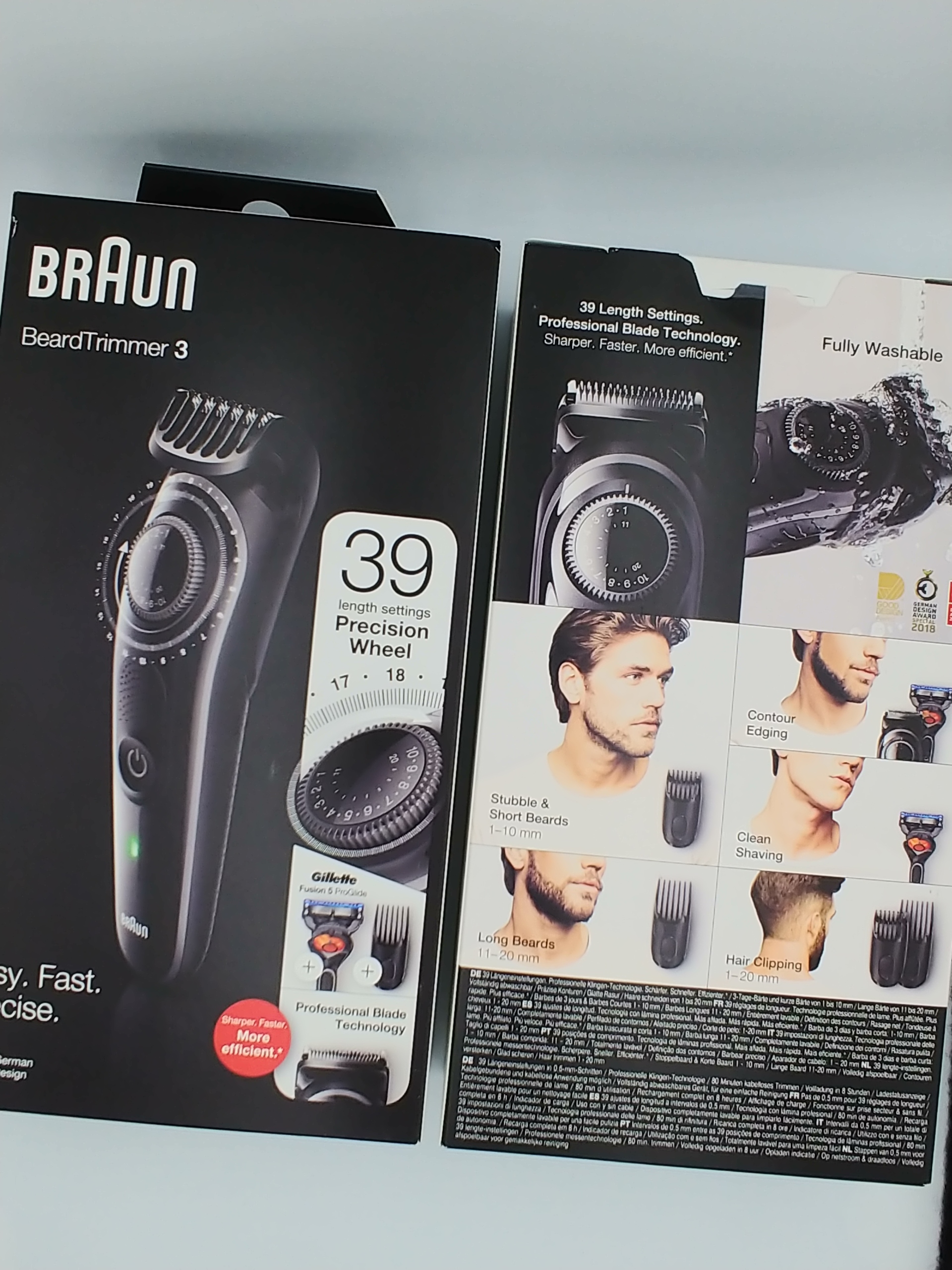 BRAUN barzdos kirptuvas BT3242 39 nustatymai