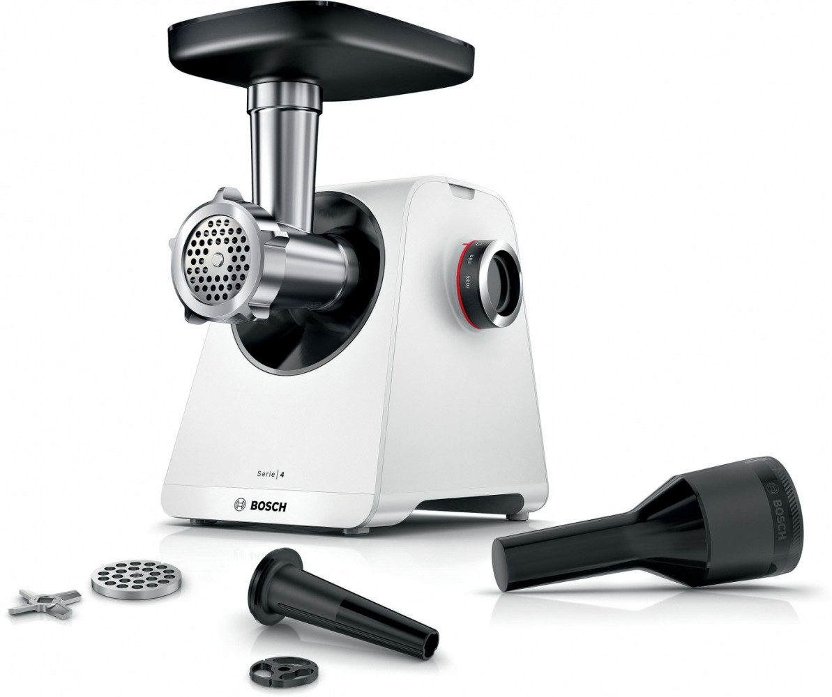 Smulkintuvas mėsmalė bosch serie 4 mfws420w