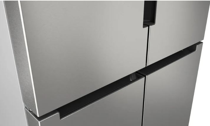 Laisvai pastatomas, dviduris šaldytuvas bosch serie 4 kfn96vpea, automatinis atitirpinimas