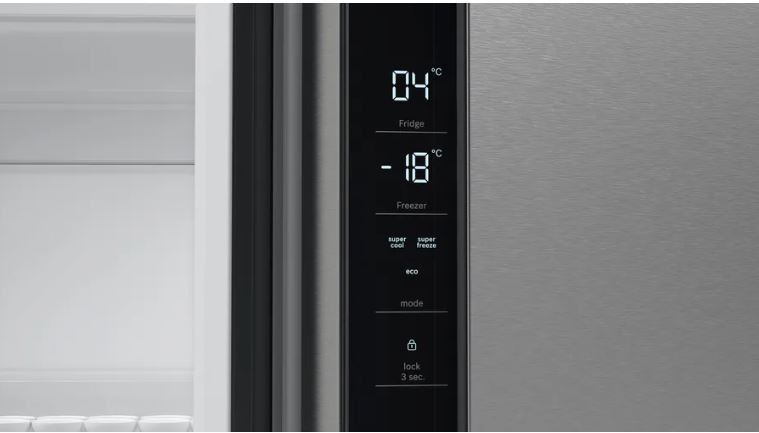 Laisvai pastatomas, dviduris šaldytuvas bosch serie 4 kfn96vpea, automatinis atitirpinimas