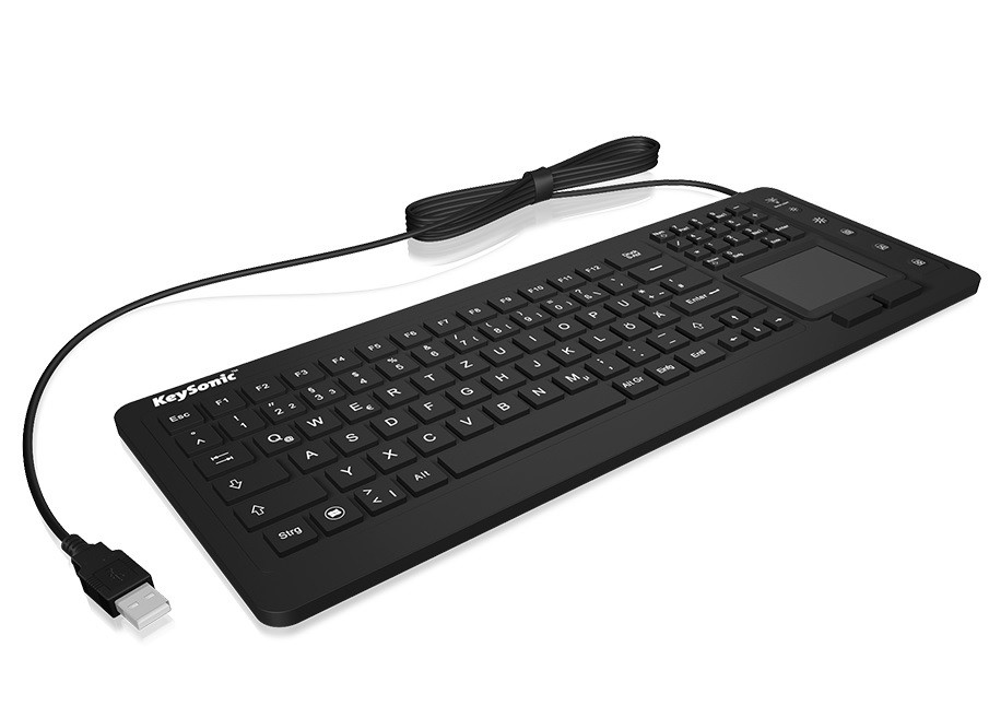 Laidinė klaviatūra raidsonic ksk-6231inel, juoda
